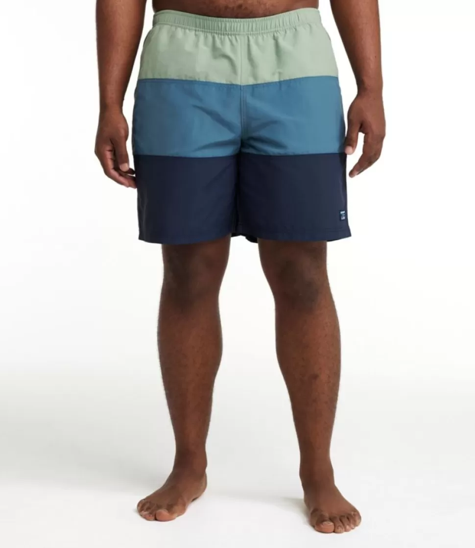Best "Men's Classic Supplex Sport Shorts, Colorblock, 8"" Shorts | Swimwear