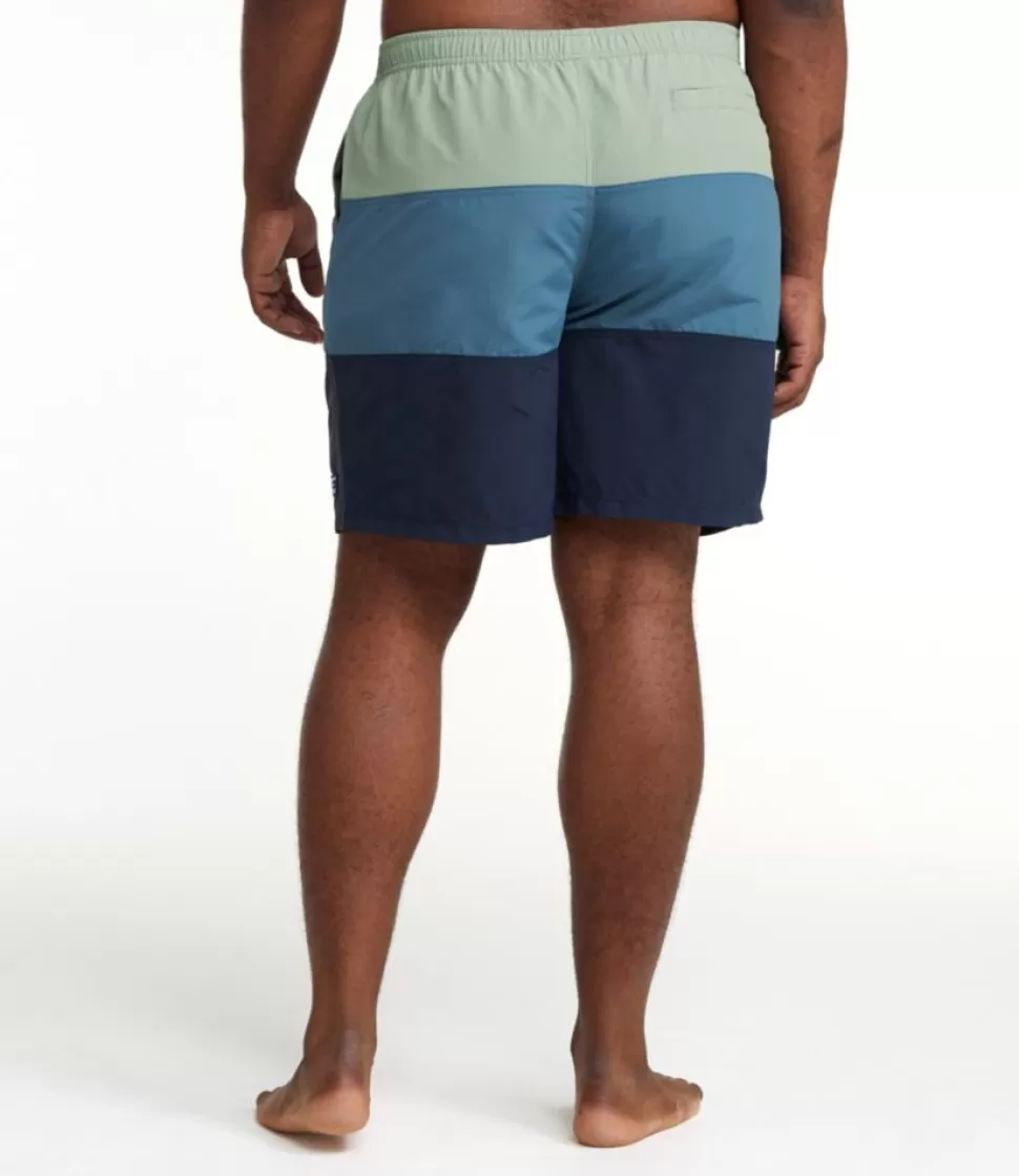 Best "Men's Classic Supplex Sport Shorts, Colorblock, 8"" Shorts | Swimwear