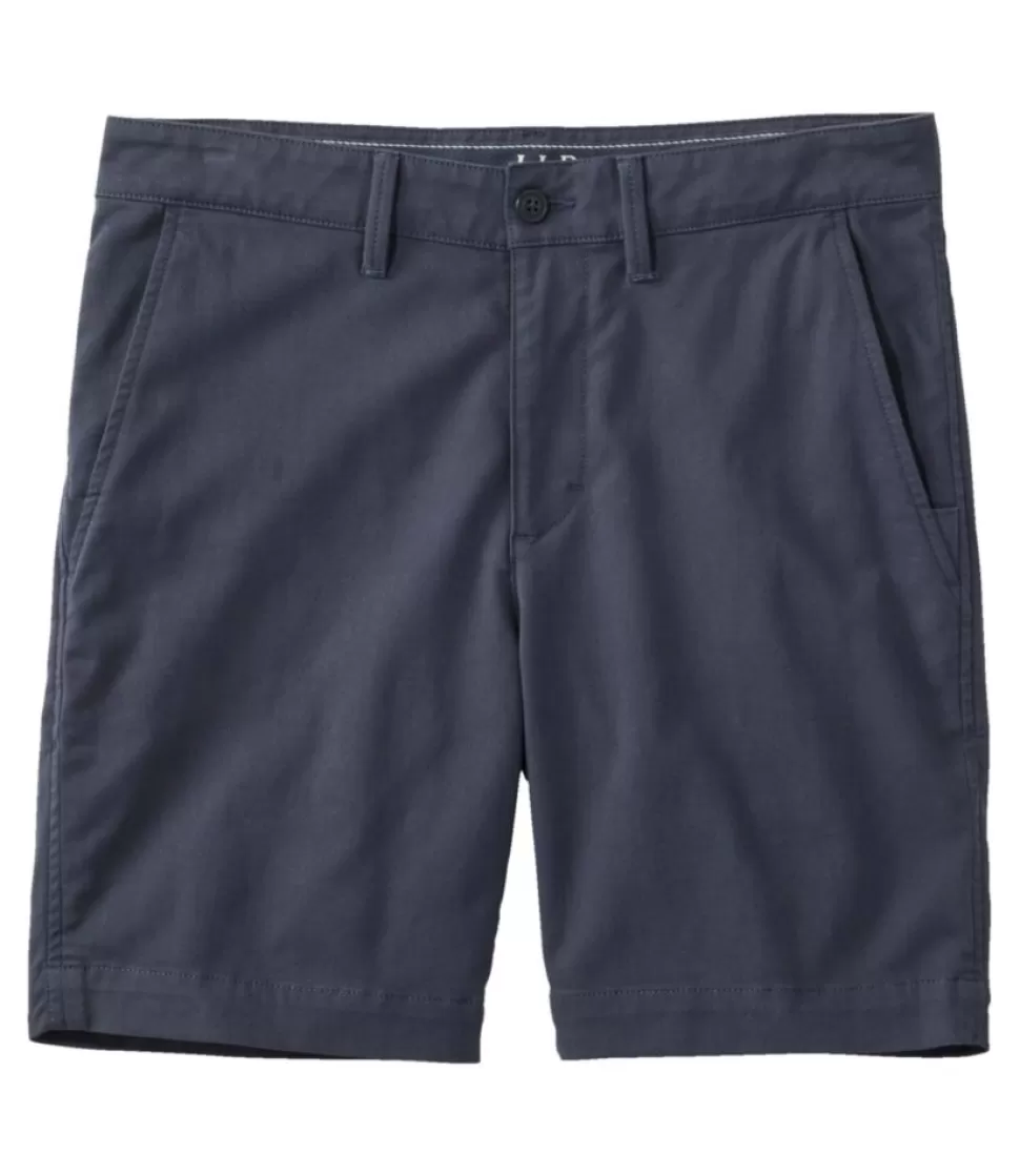 Discount "Men's Comfort Stretch Chino Shorts, 8"" Shorts