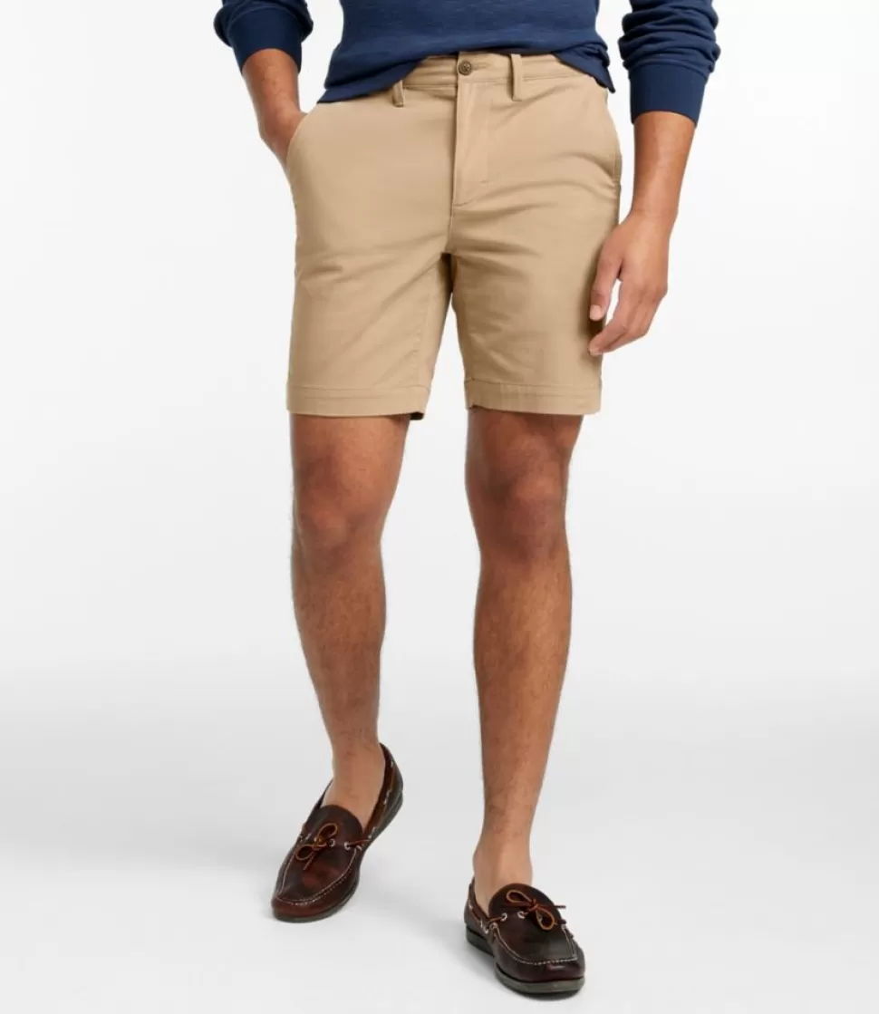 Discount "Men's Comfort Stretch Chino Shorts, 8"" Shorts