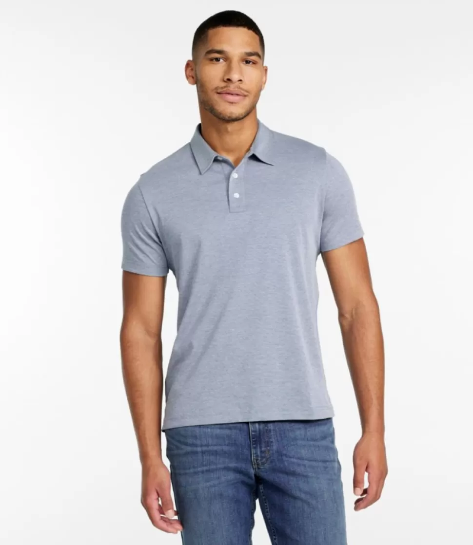 Flash Sale "Men's Comfort Stretch Performance Polo, Short-Sleeve, Slightly Fitted" Shirts