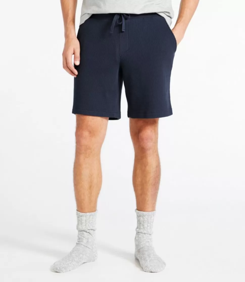 Cheap "Men's Comfort Waffle Lounge Shorts" Sleepwear