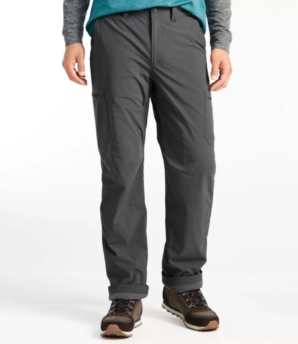 Flash Sale "Men's Cresta Hiking Pants, Standard Fit, Fleece-Lined" Pants | Activewear