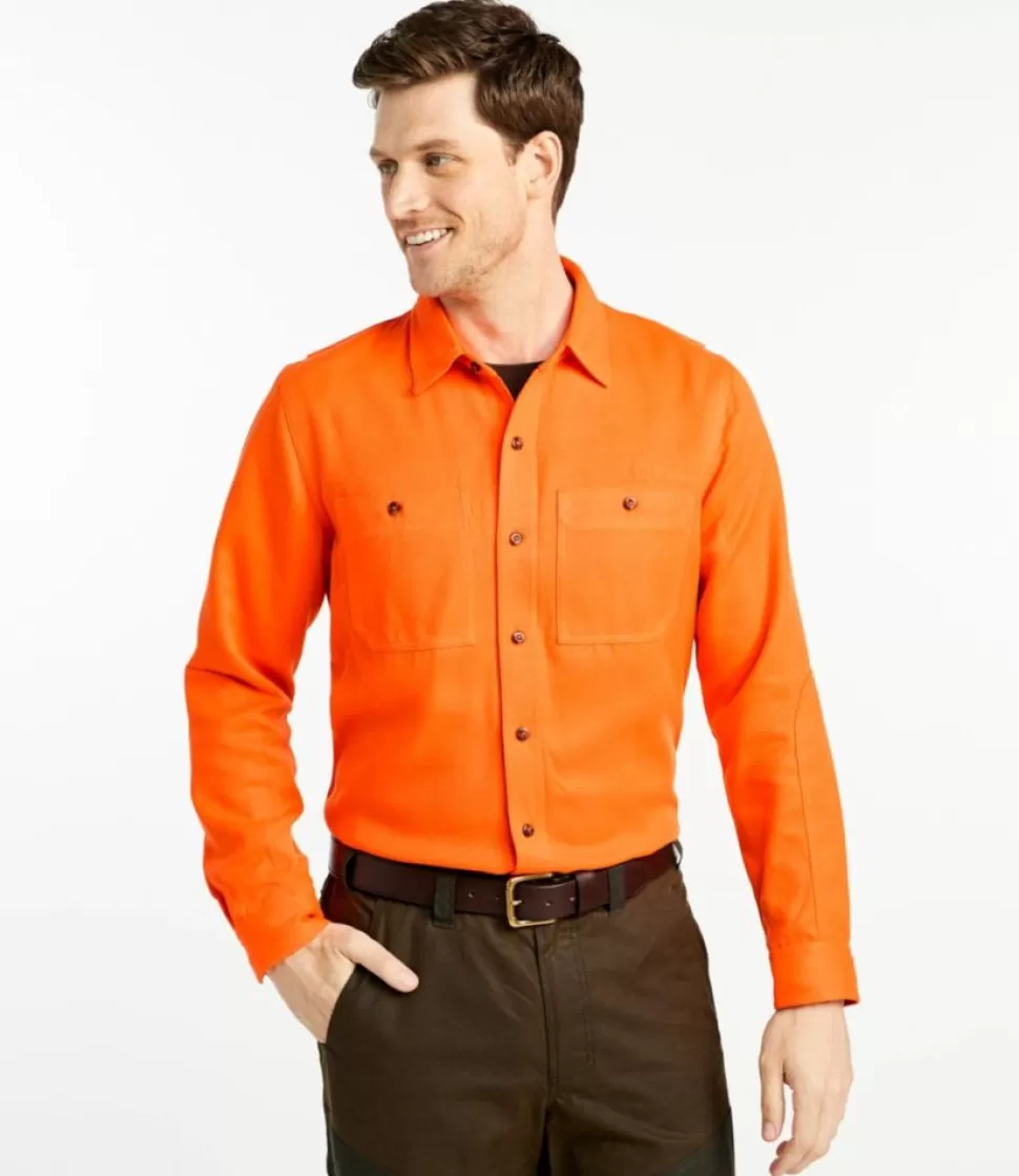 Fashion "Men's Double L Field Shirt, Hunter Orange" Activewear | Hunting