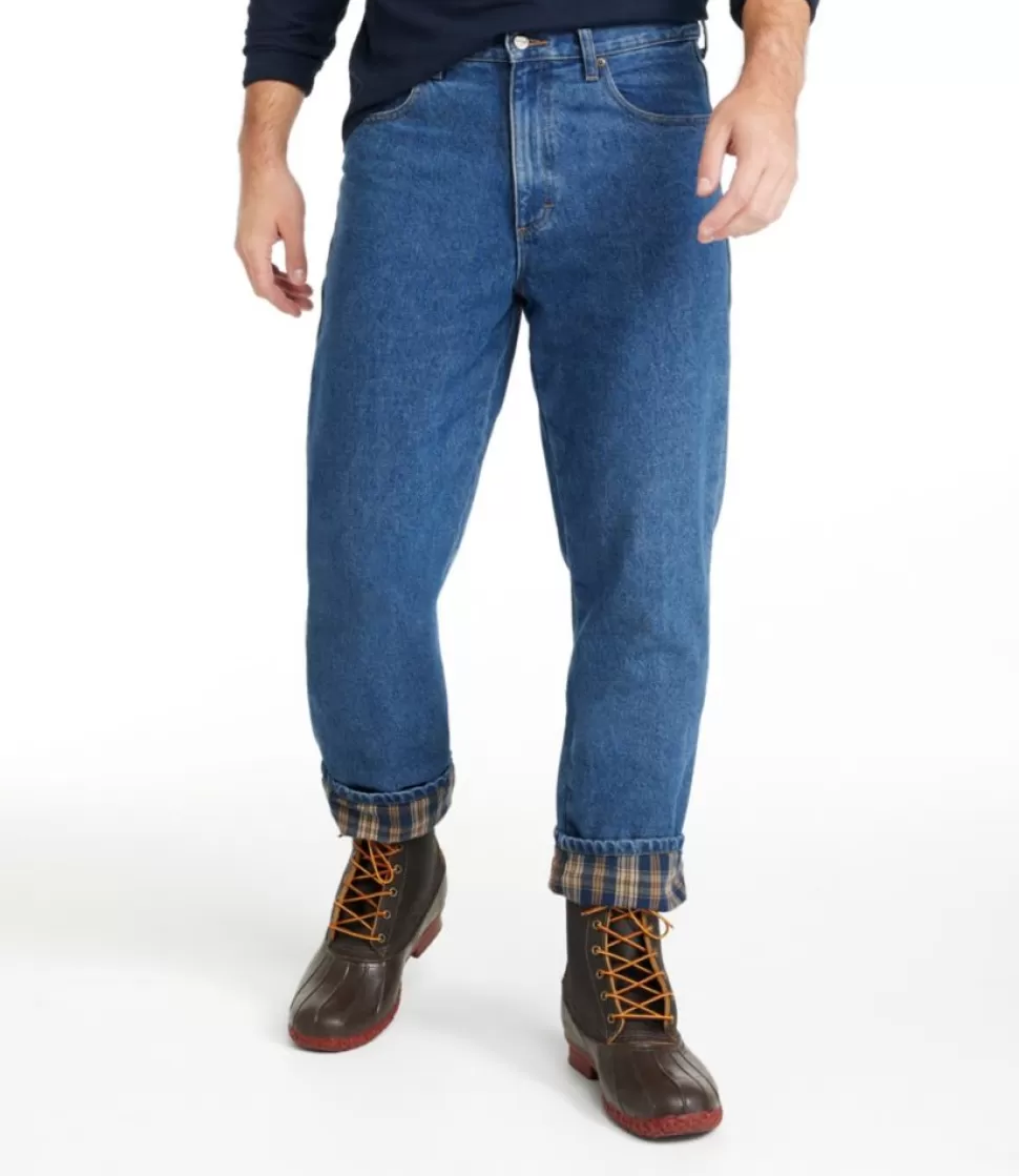 Fashion "Men's Double L® Jeans, Classic Fit, Flannel-Lined" Jeans