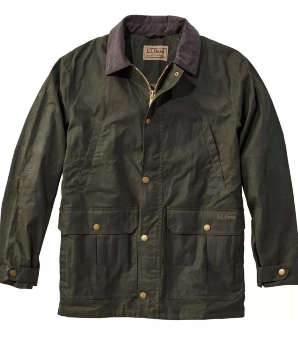 Sale "Men's Double L Waxed-Cotton Upland Coat" Casual Jackets | Hunting