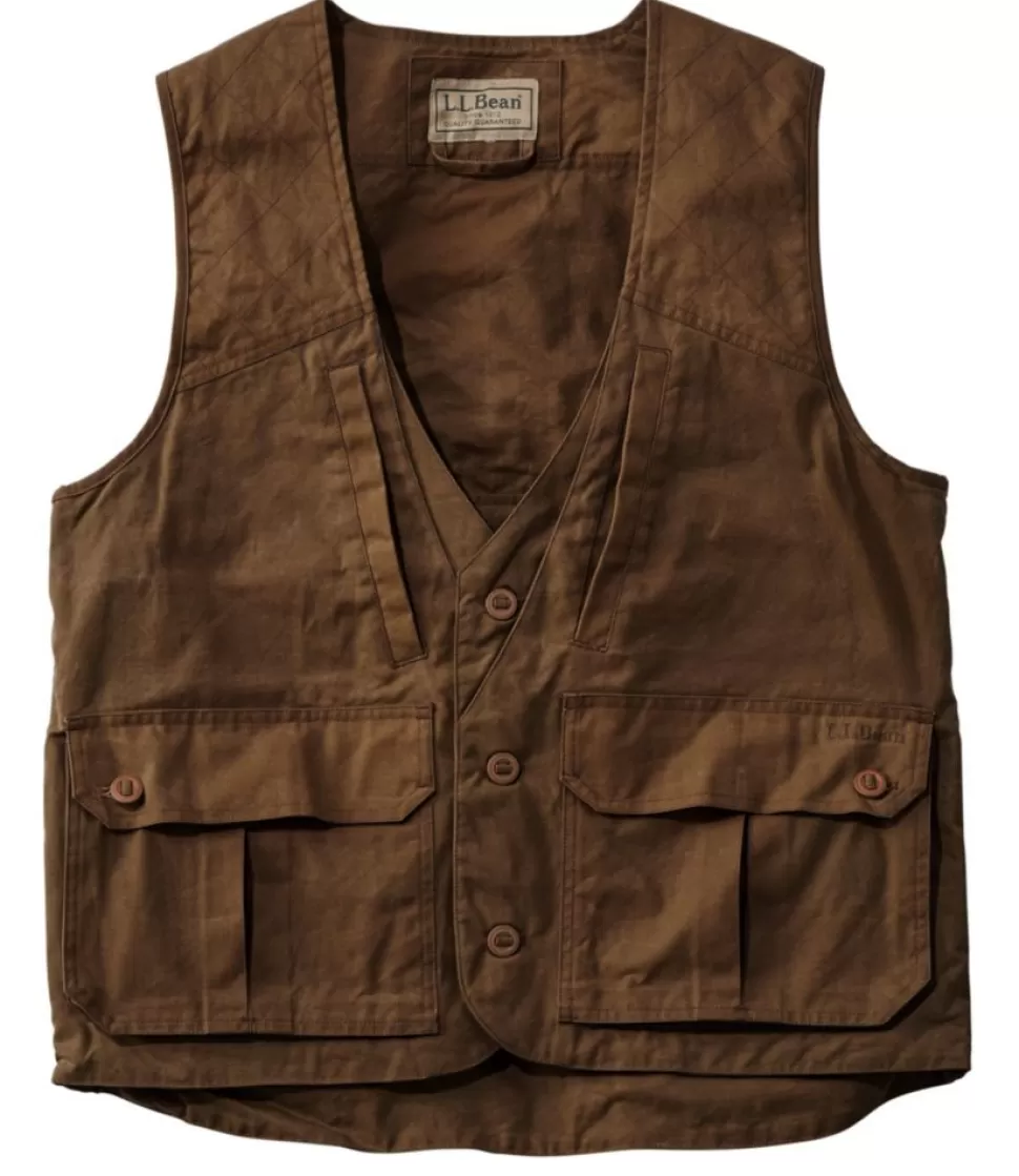 Discount "Men's Double L Waxed-Cotton Upland Vest" Vests | Hunting