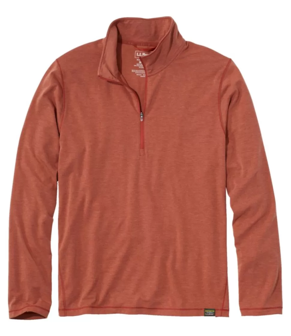 Hot "Men's Everyday SunSmart® Tee, Long-Sleeve Quarter-Zip" Shirts | Activewear