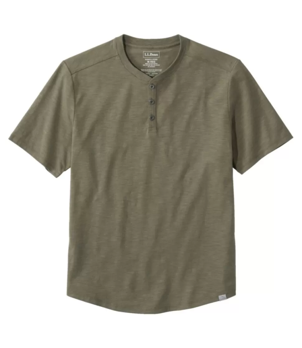 Clearance "Men's Explorer Slub Tee, Short-Sleeve Henley" Shirts | Activewear