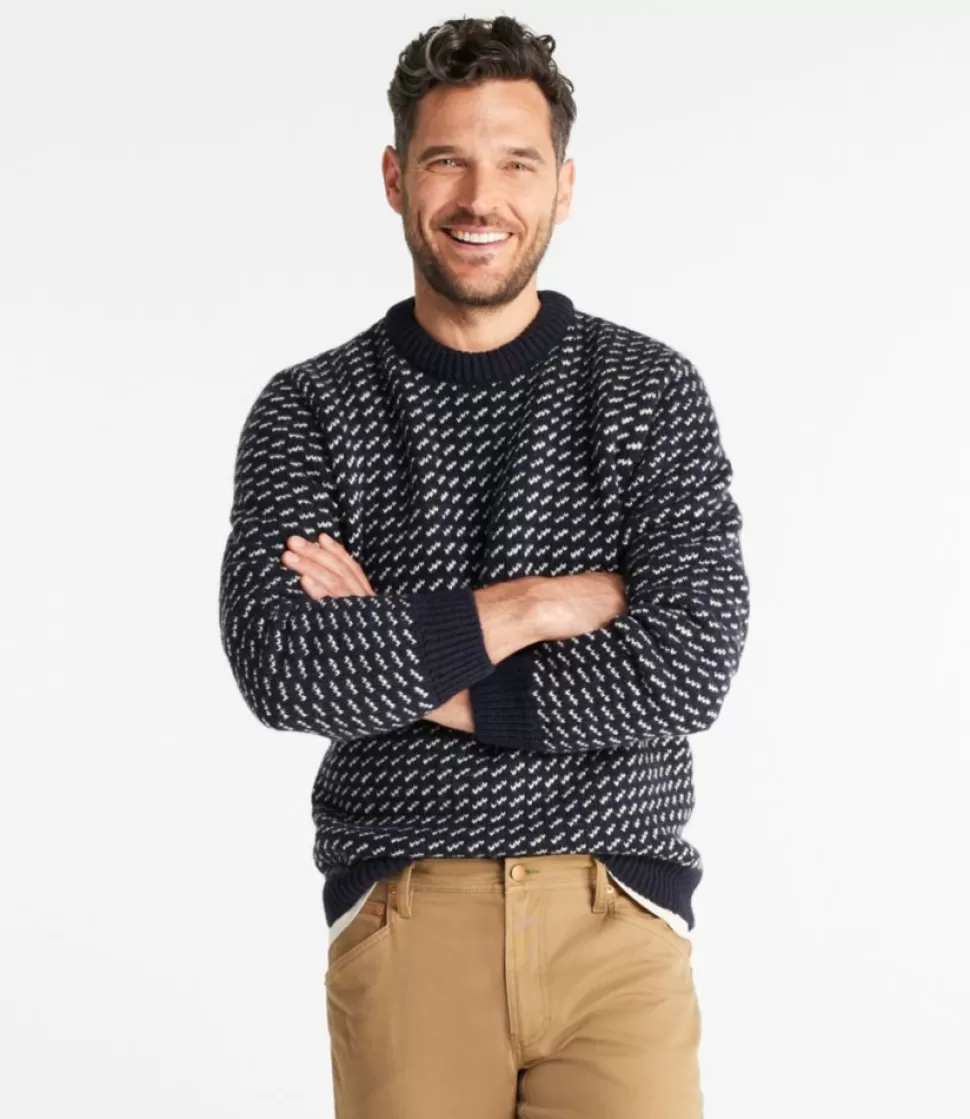 Cheap "Men's Heritage Sweater, Norwegian Crewneck" Sweaters