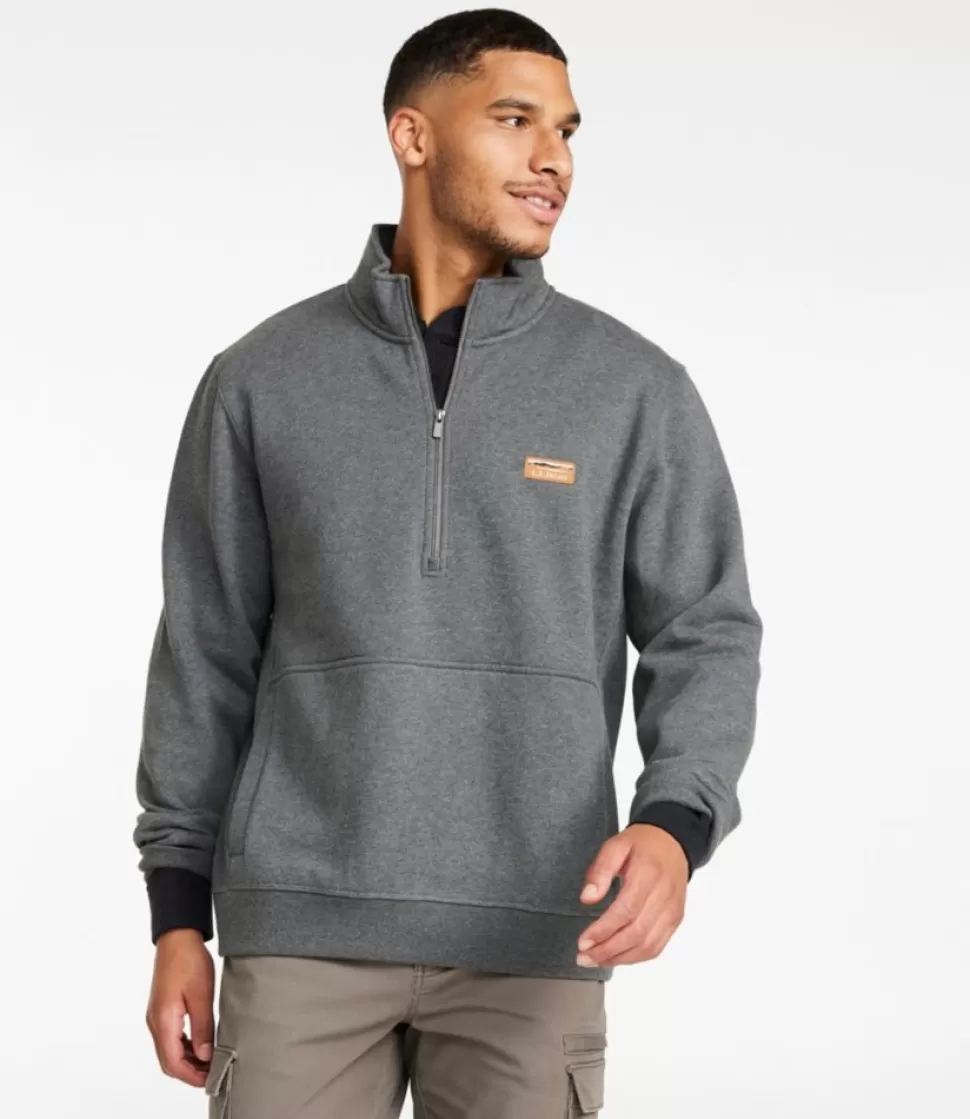 Cheap "Men's Katahdin Iron Works® Half-Zip Sweatshirt, Utility" Sweatshirts