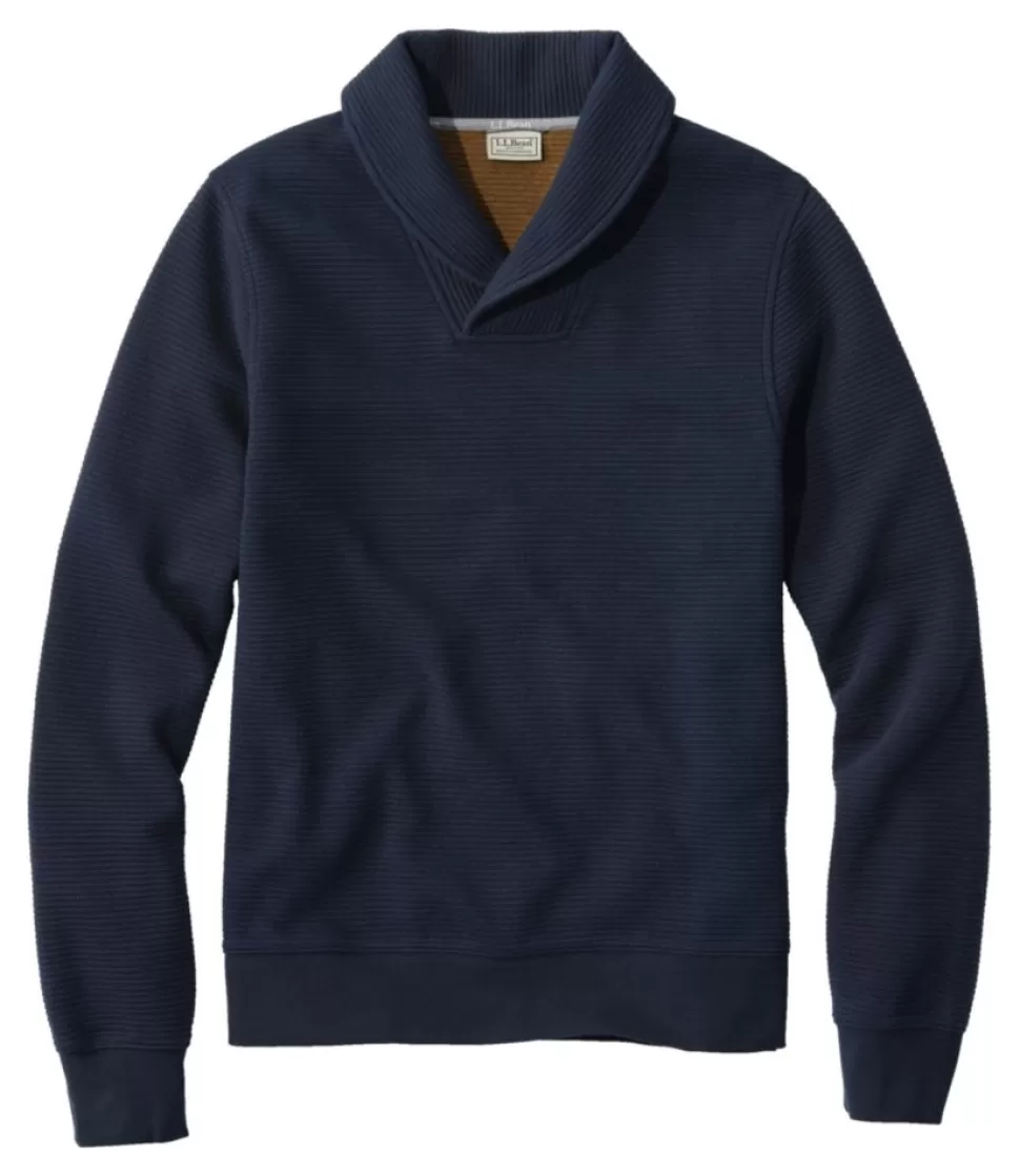 Store "Men's Lakewashed Double-Knit Pullover, Shawl Collar" Sweatshirts | Fleece