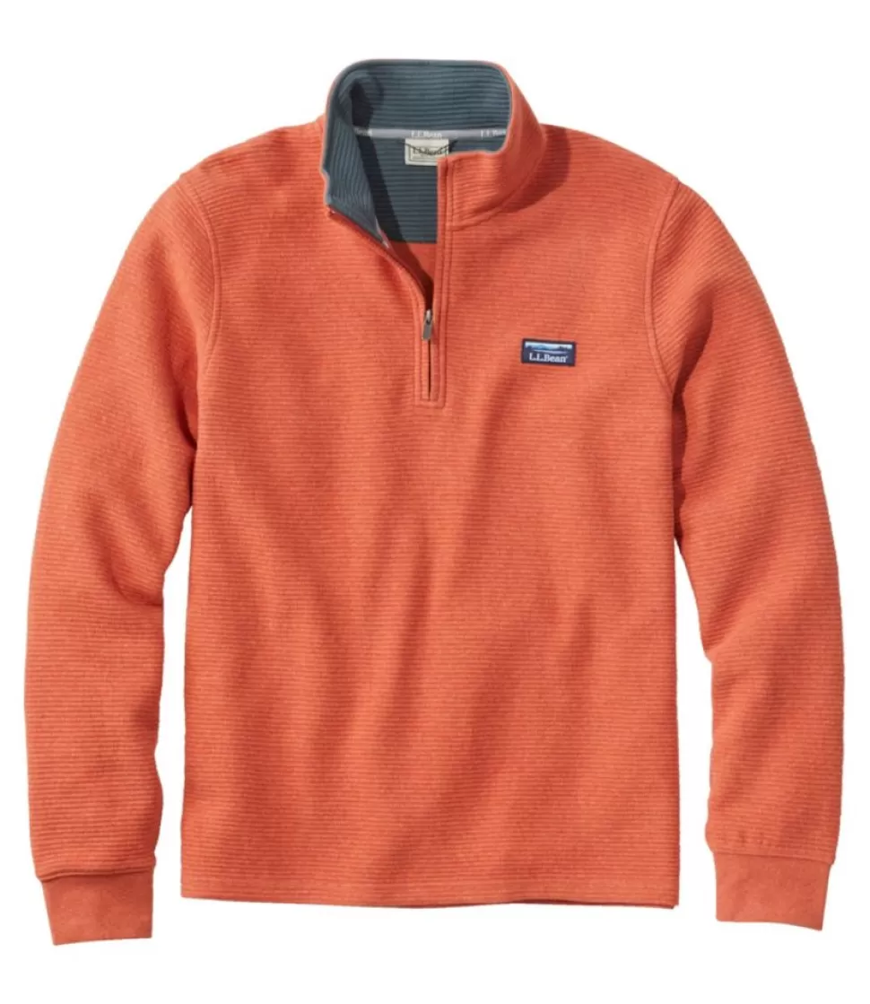 Best Sale "Men's Lakewashed Double-Knit Quarter-Zip Pullover" Sweatshirts