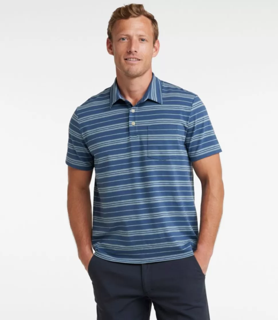 Best "Men's Lakewashed Performance Polo, Short-Sleeve, Stripe" Shirts