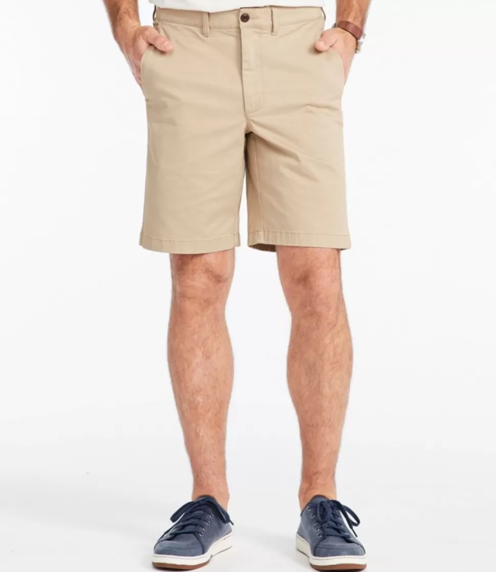 Online "Men's Lakewashed® Stretch Khaki Shorts, 9"" Shorts