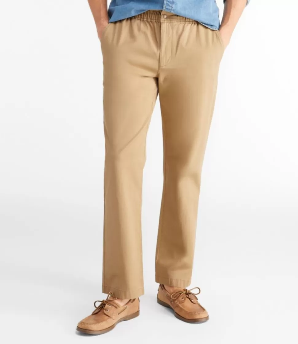 Best "Men's Lakewashed® Stretch Khakis, Comfort Waist, Standard Fit, Straight Leg" Pants