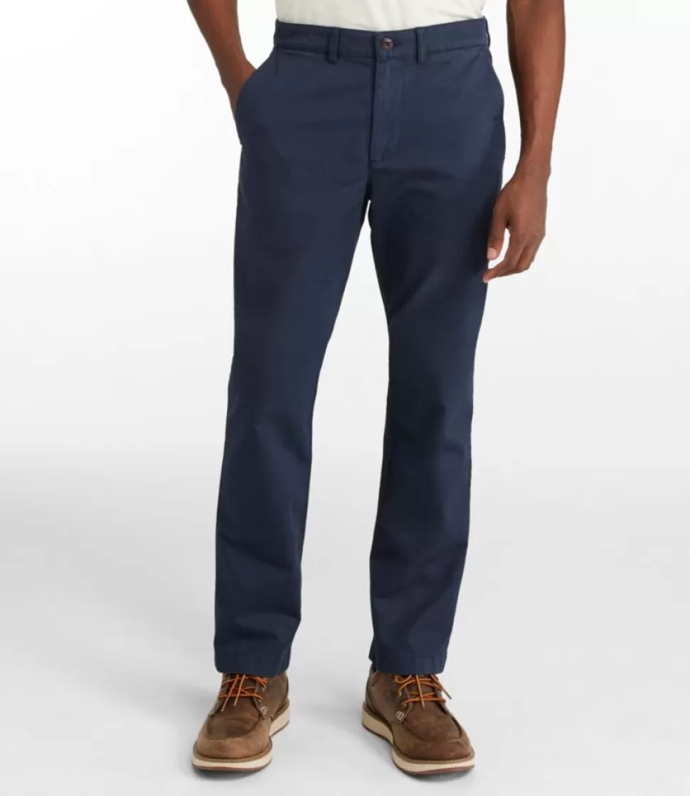 New "Men's Lakewashed® Stretch Khakis, Standard Athletic Fit, Tapered Leg" Pants