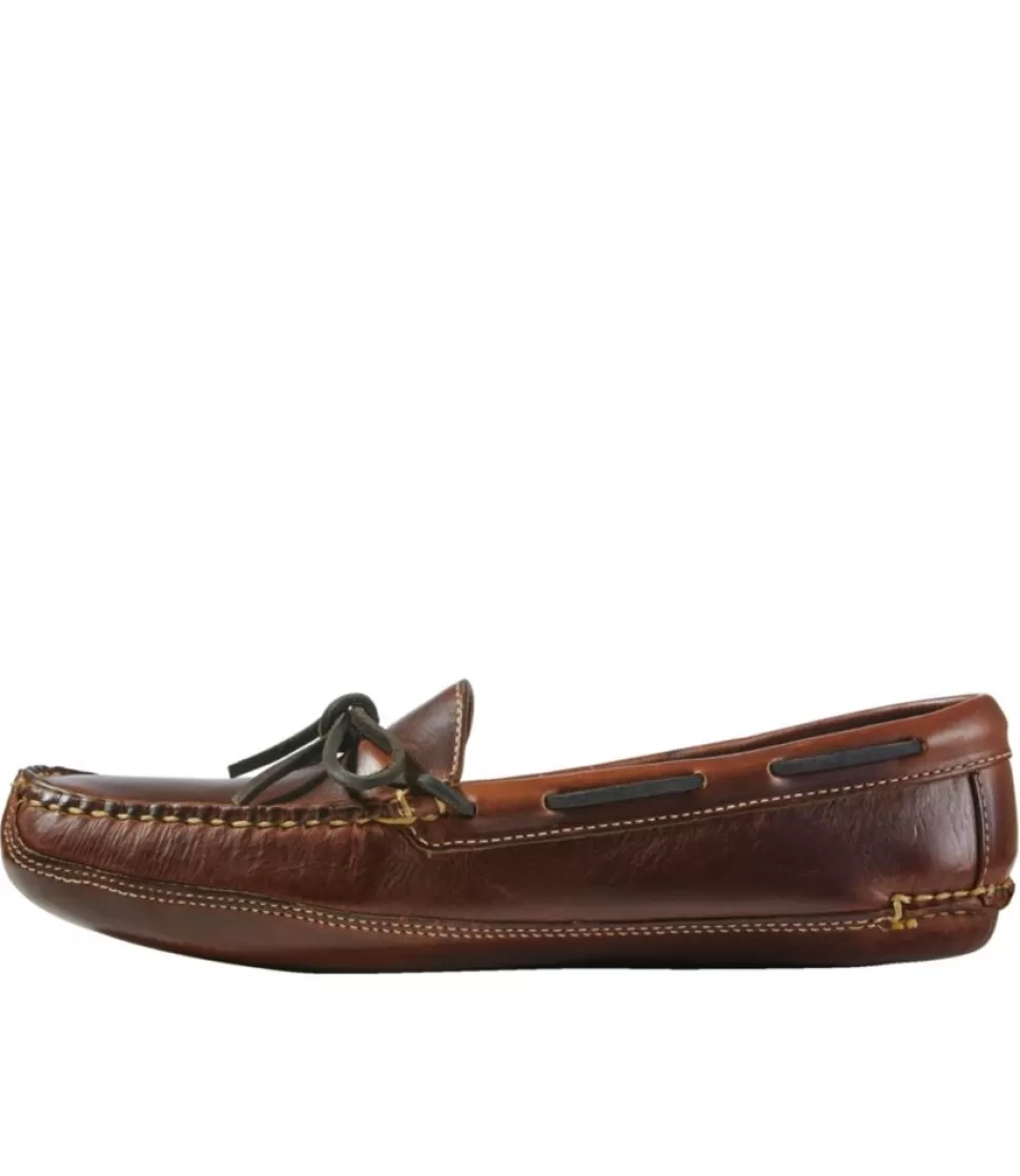 Outlet "Men's Leather Double-Sole Slippers, Leather-Lined" Slippers