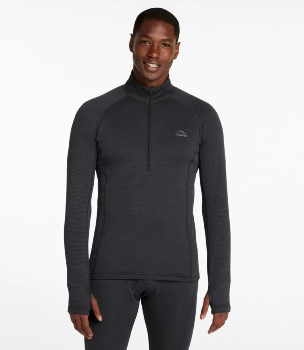 Online "Men's Midweight Base Layer Crew Top, 1/4 Zip" Base Layers