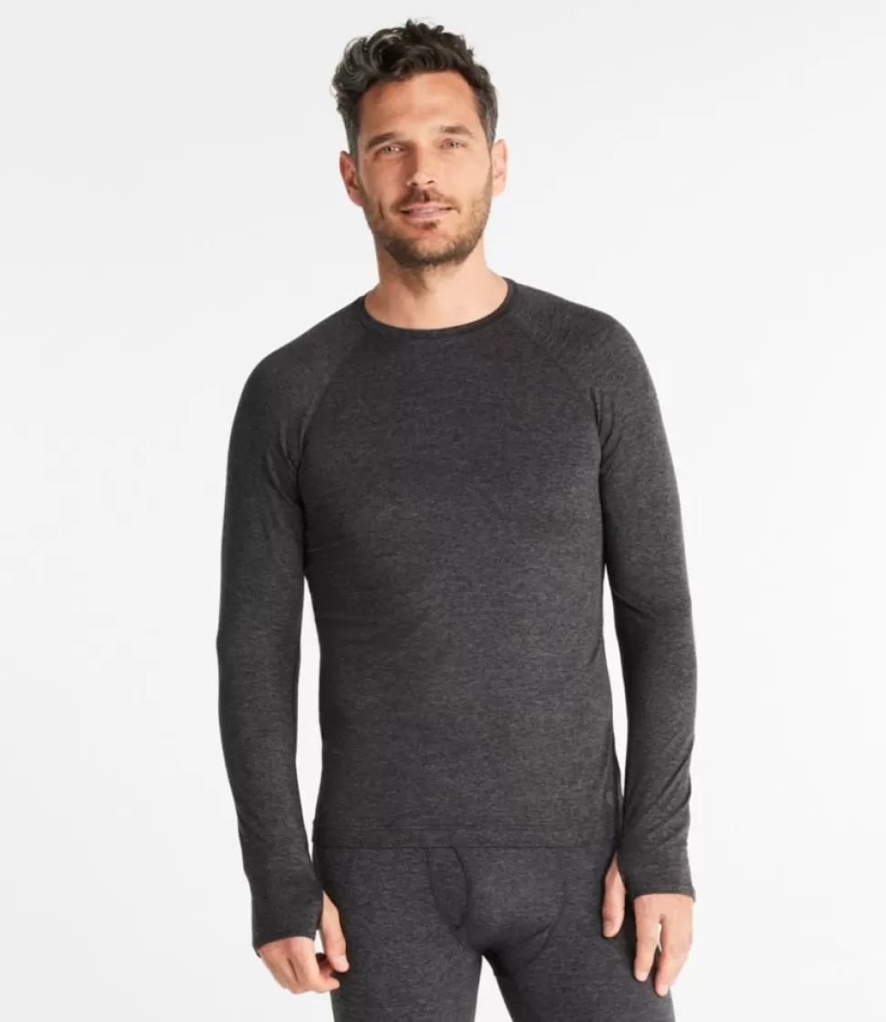 Hot "Men's Simple Soft Base Layer, Crew" Base Layers