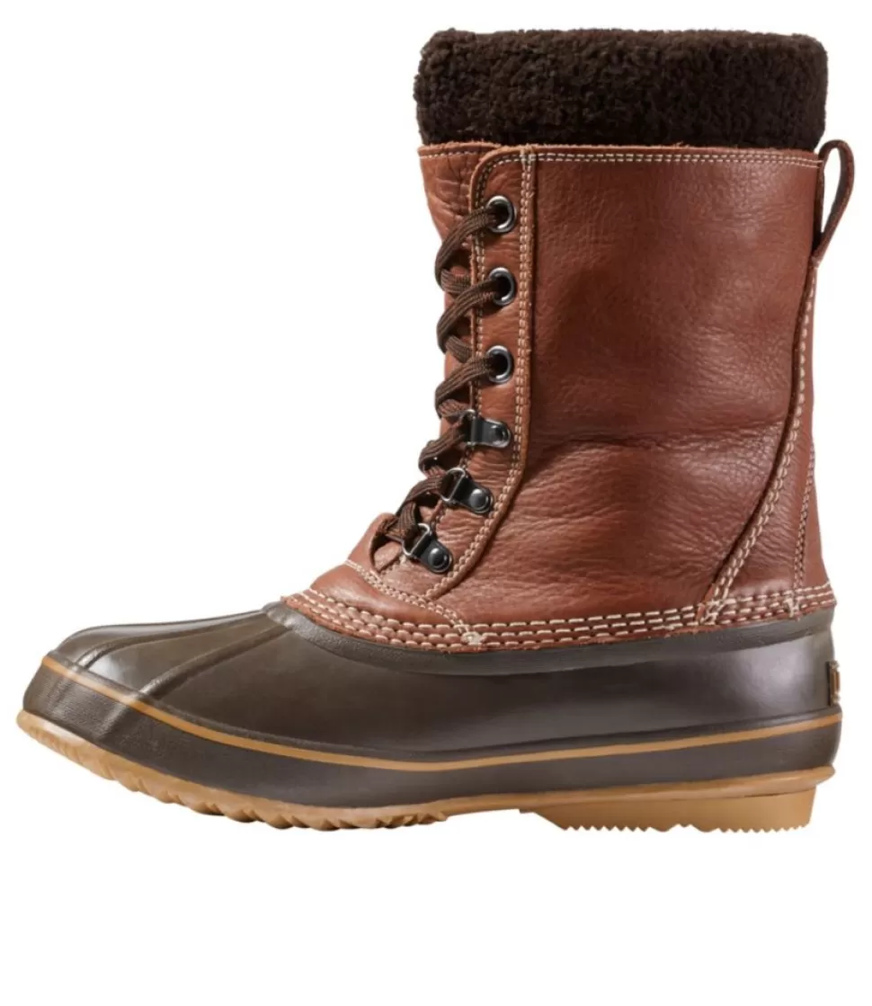 Flash Sale "Men's Snow Boots with Tumbled Leather" Boots