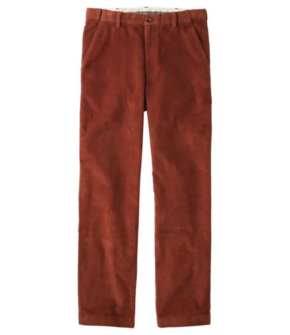 New "Men's Stretch Country Corduroy Pants, Natural Fit, Plain Front, Hidden Comfort" Pants