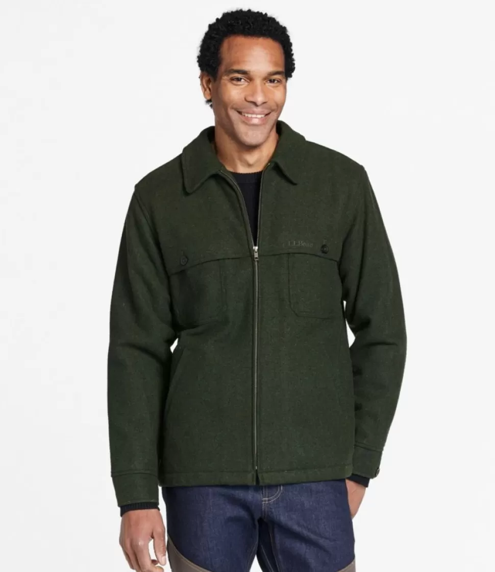 Best "Men's Maine Guide Zip-Front Jac-Shirt with PrimaLoft" Insulated Jackets | Casual Jackets