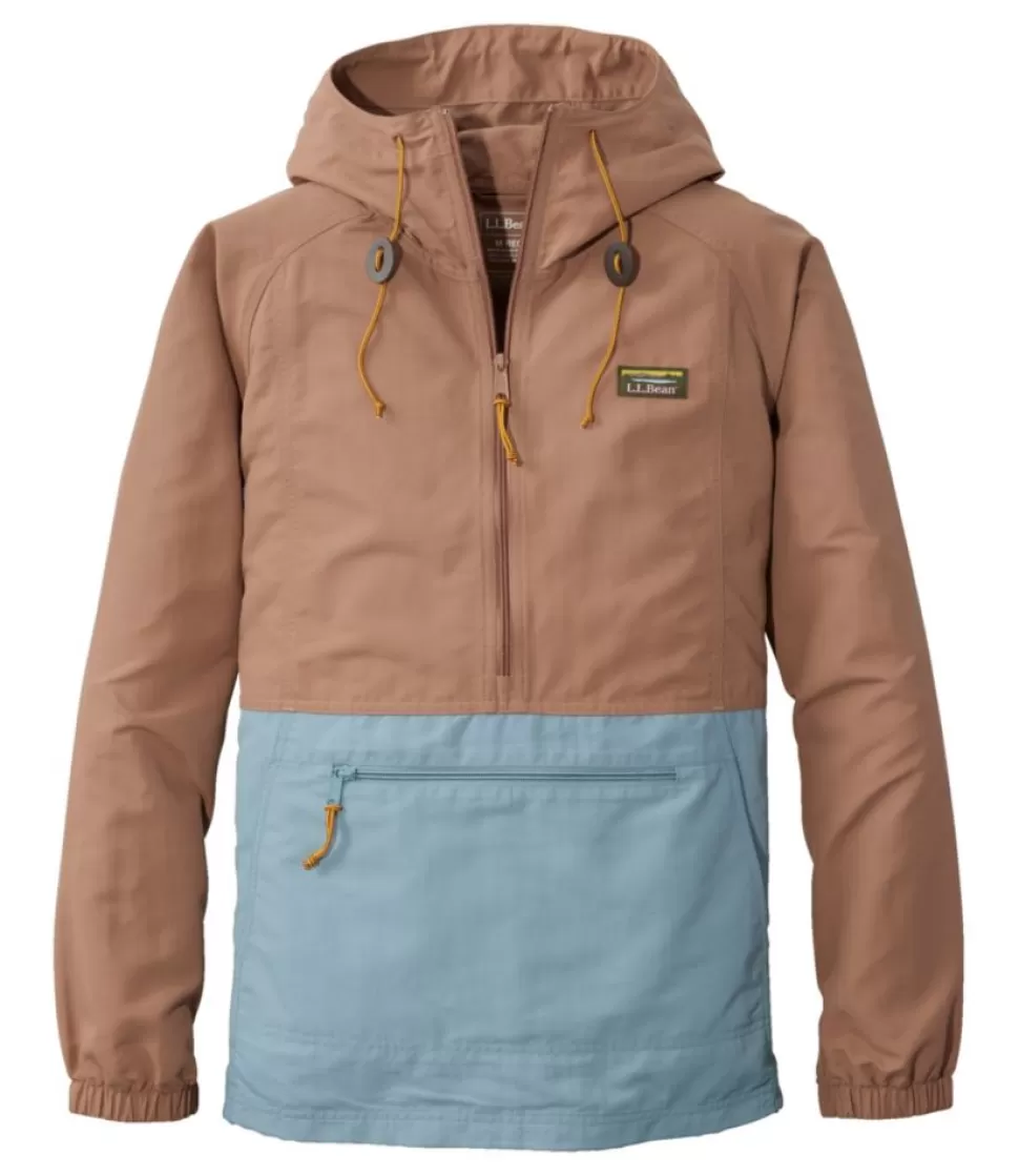 Fashion "Men's Mountain Classic Anorak, Colorblock" Windbreakers