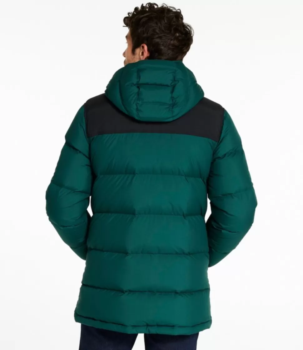 Discount "Men's Mountain Classic Down Parka, Colorblock" Insulated Jackets