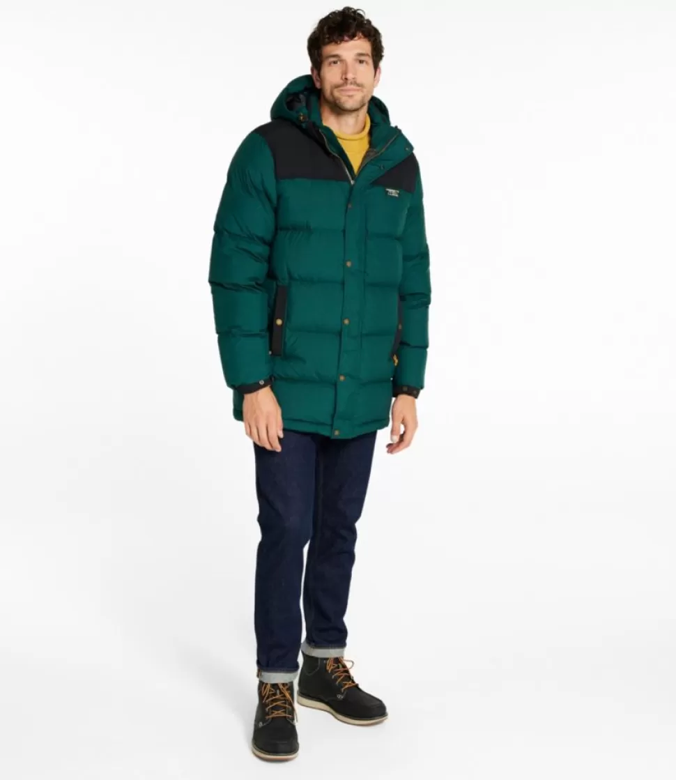 Discount "Men's Mountain Classic Down Parka, Colorblock" Insulated Jackets