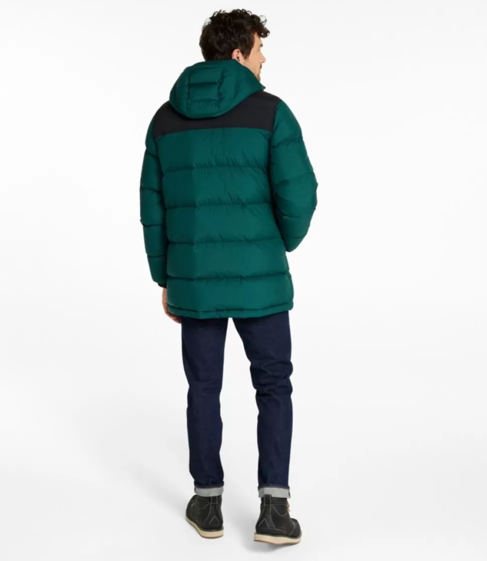 Discount "Men's Mountain Classic Down Parka, Colorblock" Insulated Jackets