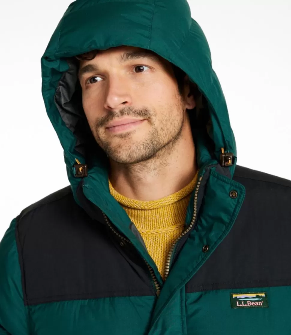 Discount "Men's Mountain Classic Down Parka, Colorblock" Insulated Jackets