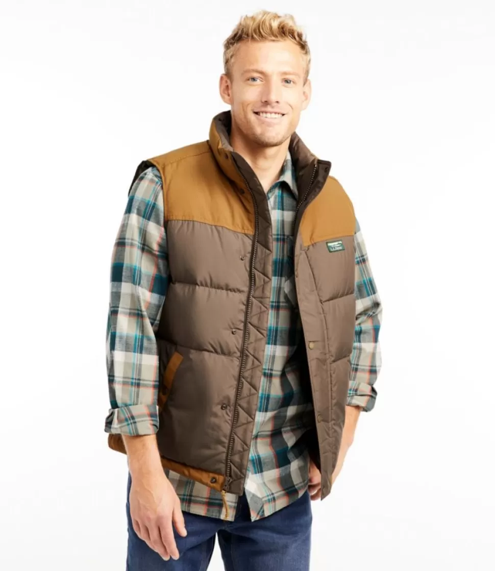 Store "Men's Mountain Classic Down Vest, Colorblock" Vests