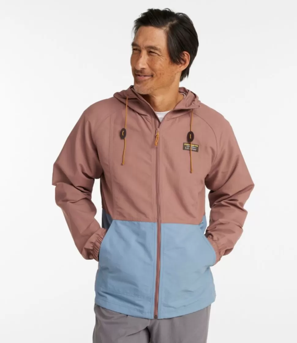 Fashion "Men's Mountain Classic Jacket, Colorblock" Windbreakers
