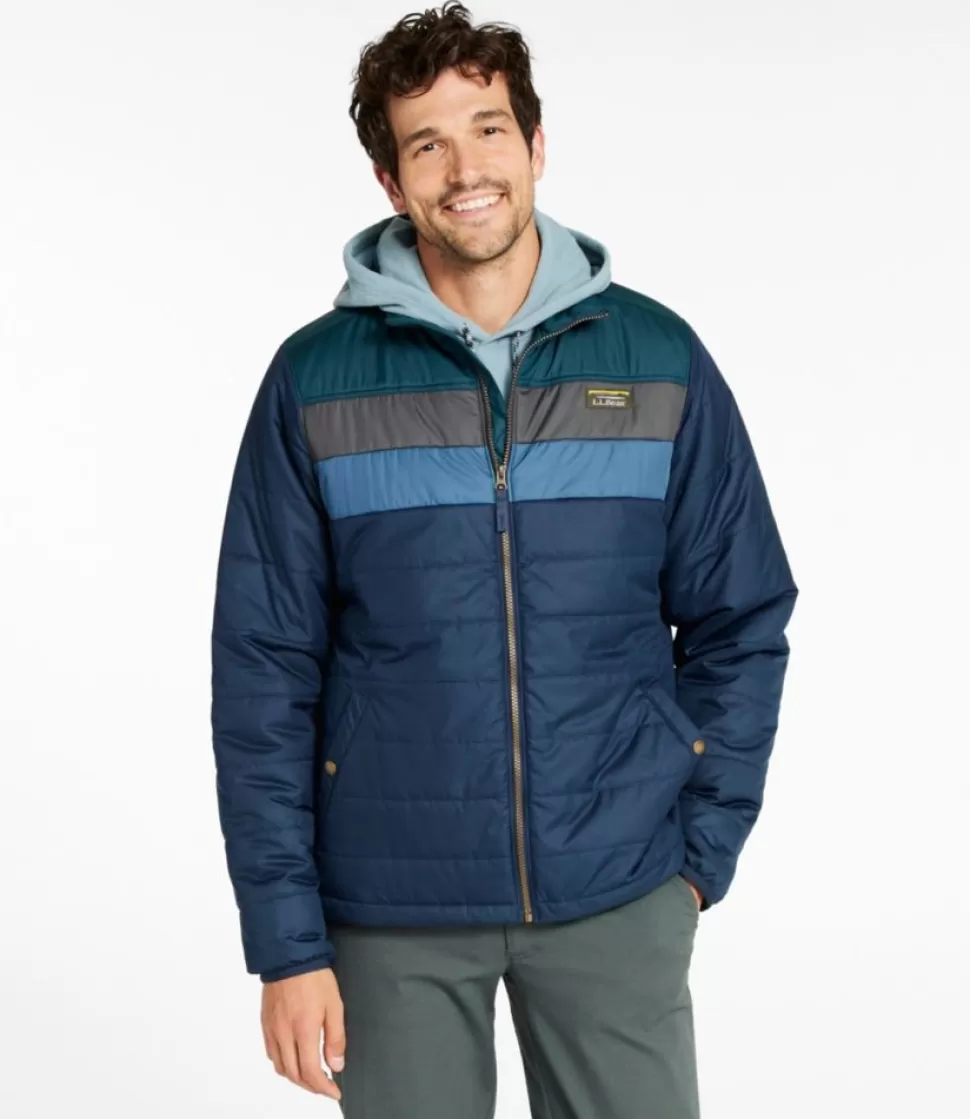 Sale "Men's Mountain Classic Puffer Jacket, Colorblock" Insulated Jackets