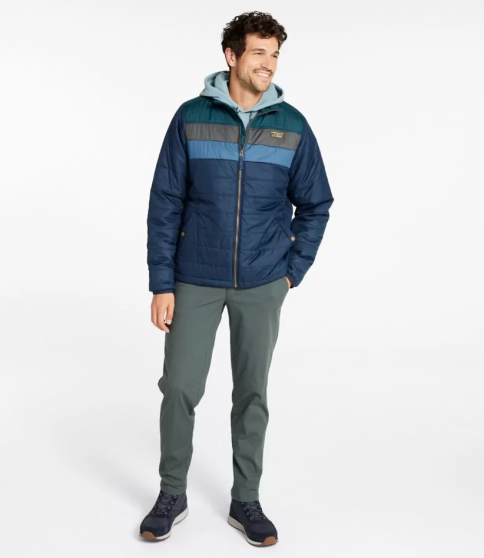 Sale "Men's Mountain Classic Puffer Jacket, Colorblock" Insulated Jackets