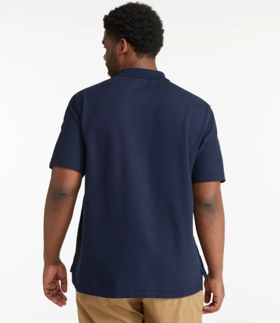 Cheap "Men's Premium Double L® Polo, Hemmed Short-Sleeve with Pocket" Shirts