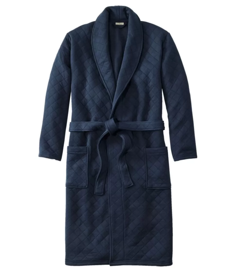 Fashion "Men's Quilted Robe" Sleepwear