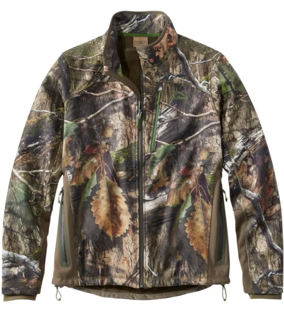 Clearance "Men's Ridge Runner Soft-Shell Hunting Jacket, Camo" Fleece | Fleece