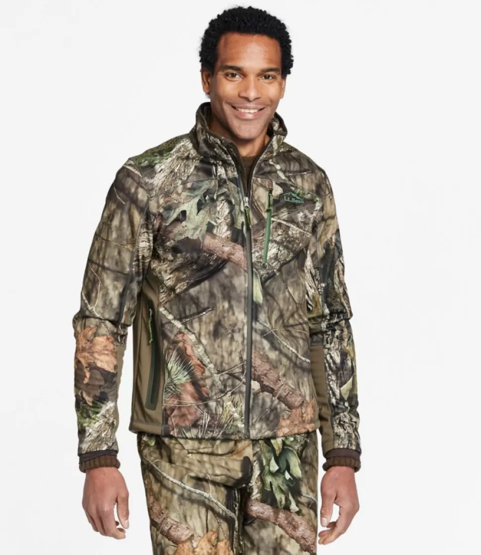 Clearance "Men's Ridge Runner Soft-Shell Hunting Jacket, Camo" Fleece | Fleece