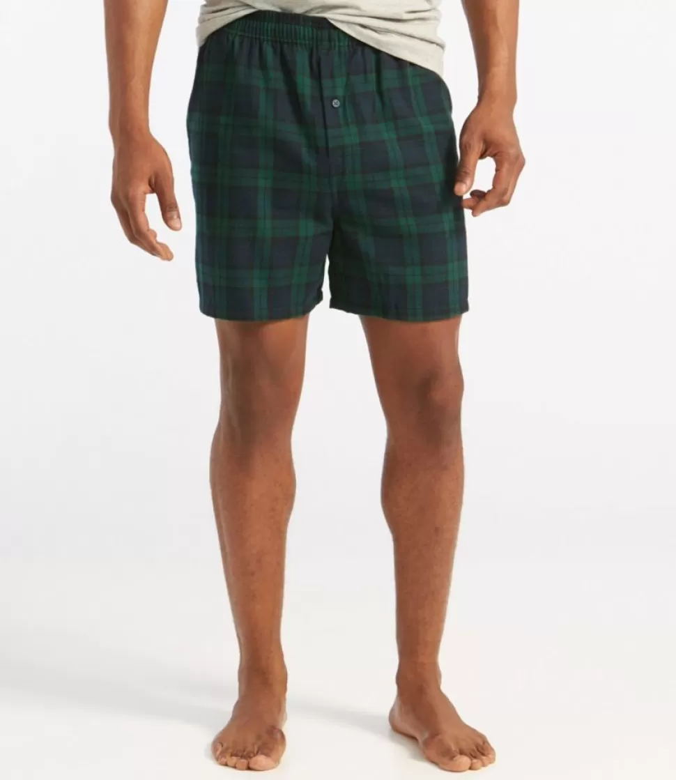 New "Men's Scotch Plaid Flannel Boxers" Sleepwear | Accessories