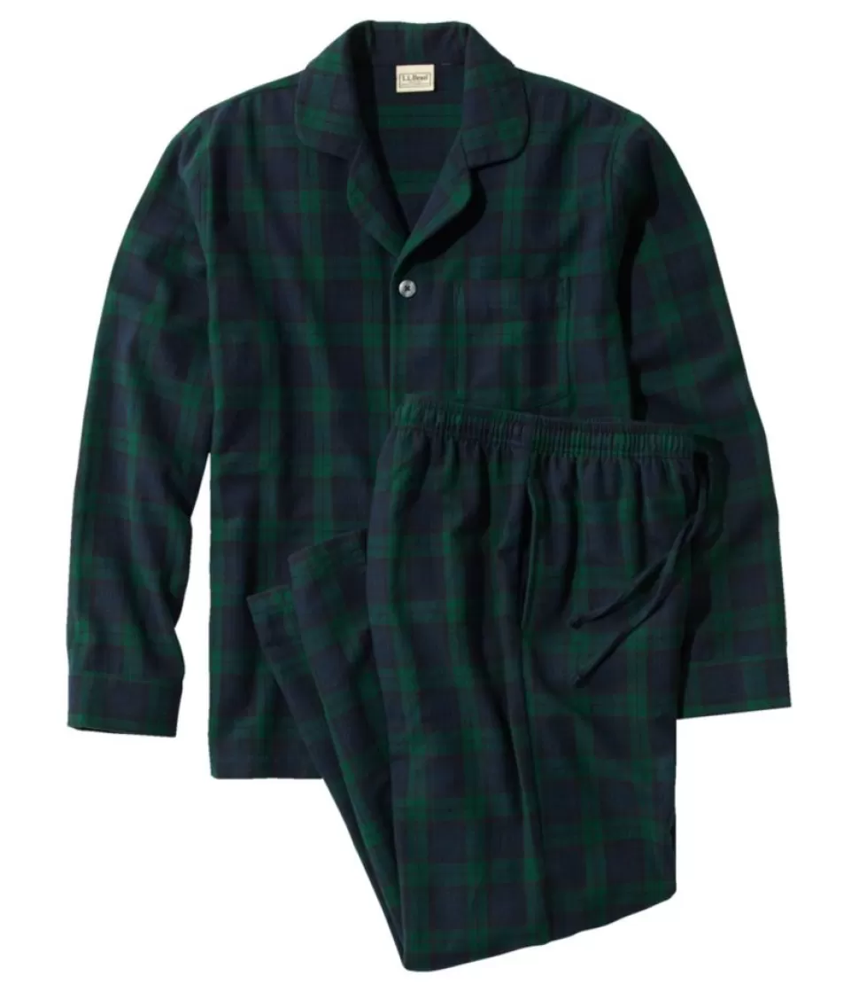 Online "Men's Scotch Plaid Flannel Pajamas" Sleepwear