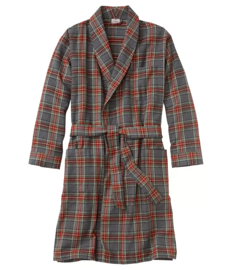 Flash Sale "Men's Scotch Plaid Flannel Robe" Sleepwear | Shirts & Tops