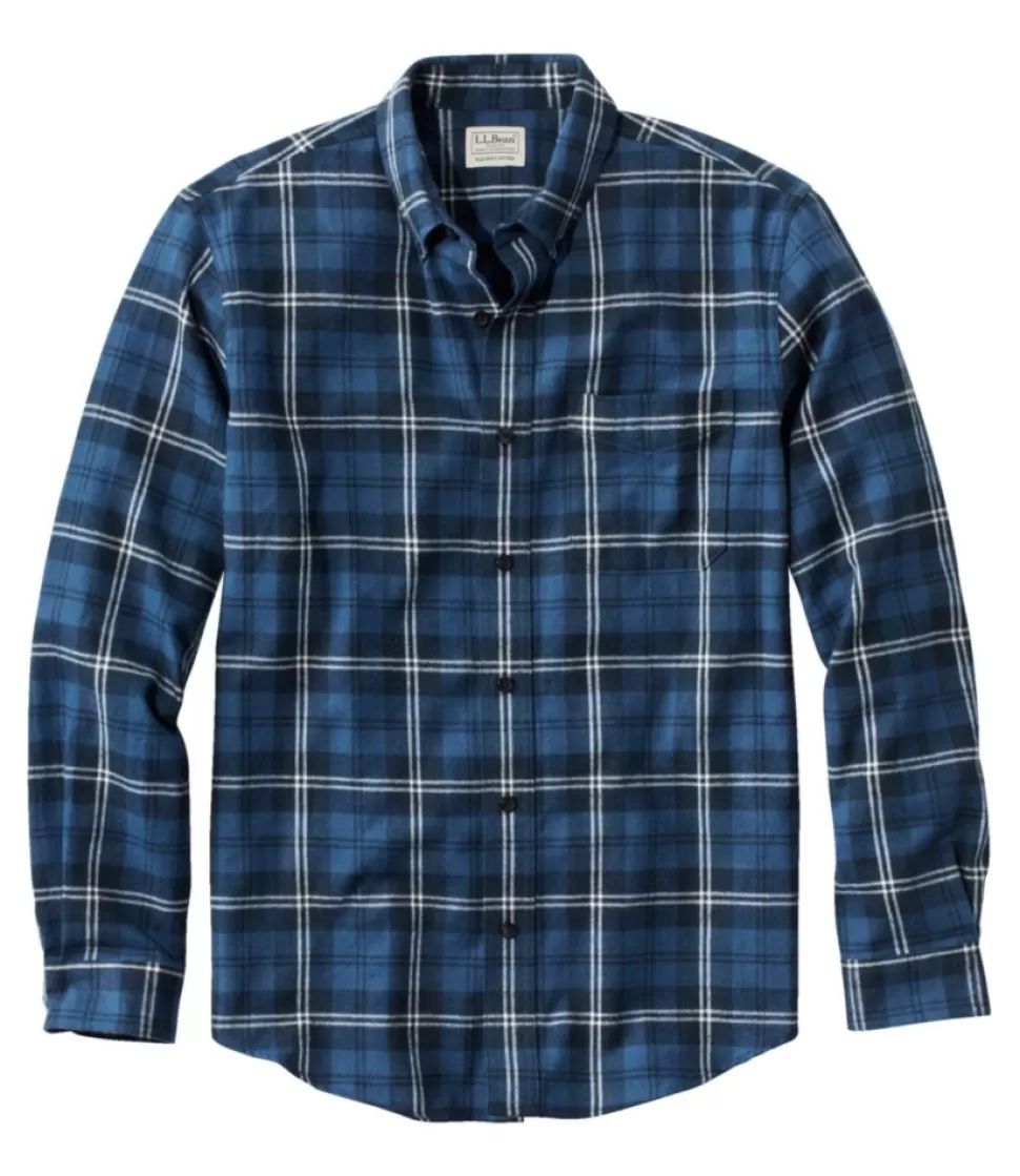 Shop "Men's Scotch Plaid Flannel Shirt, Slightly Fitted" Shirts