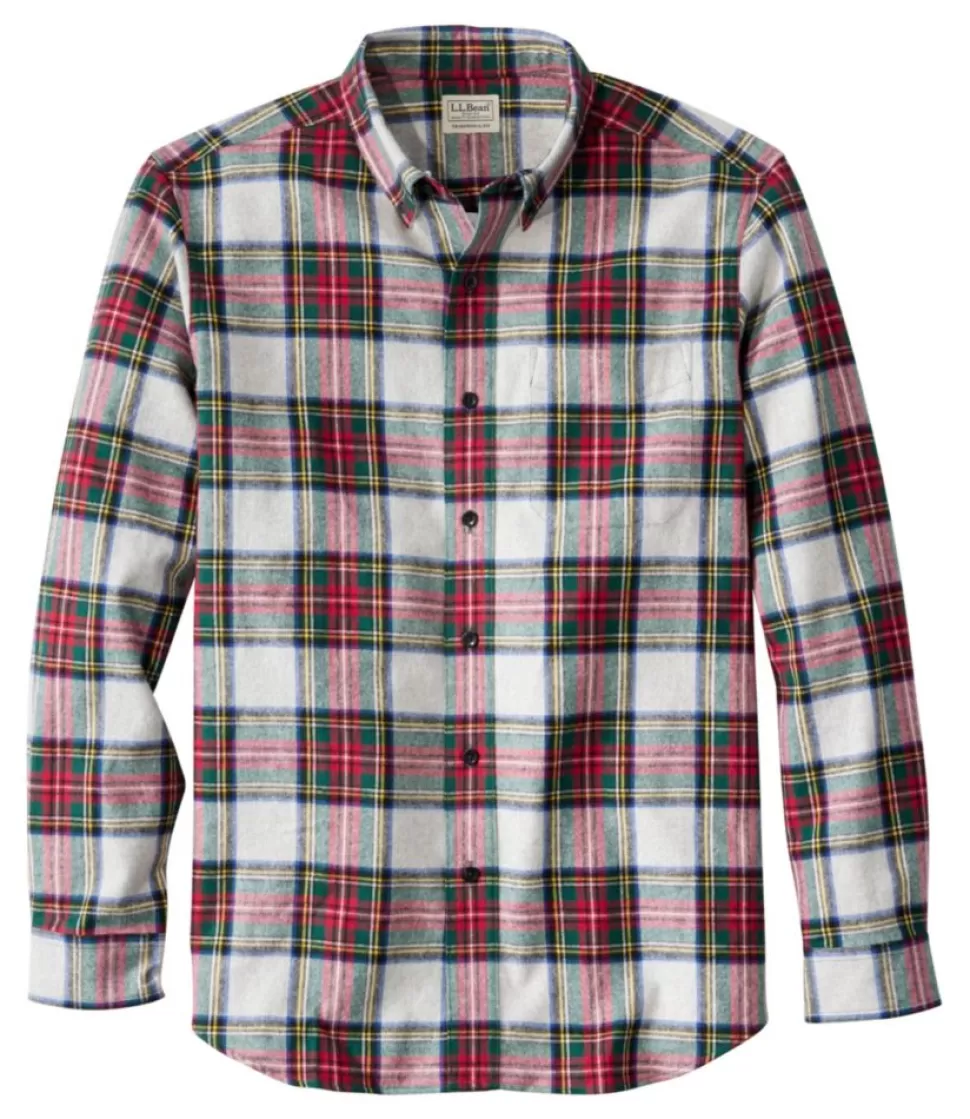 Flash Sale "Men's Scotch Plaid Flannel Shirt, Traditional Fit" Shirts