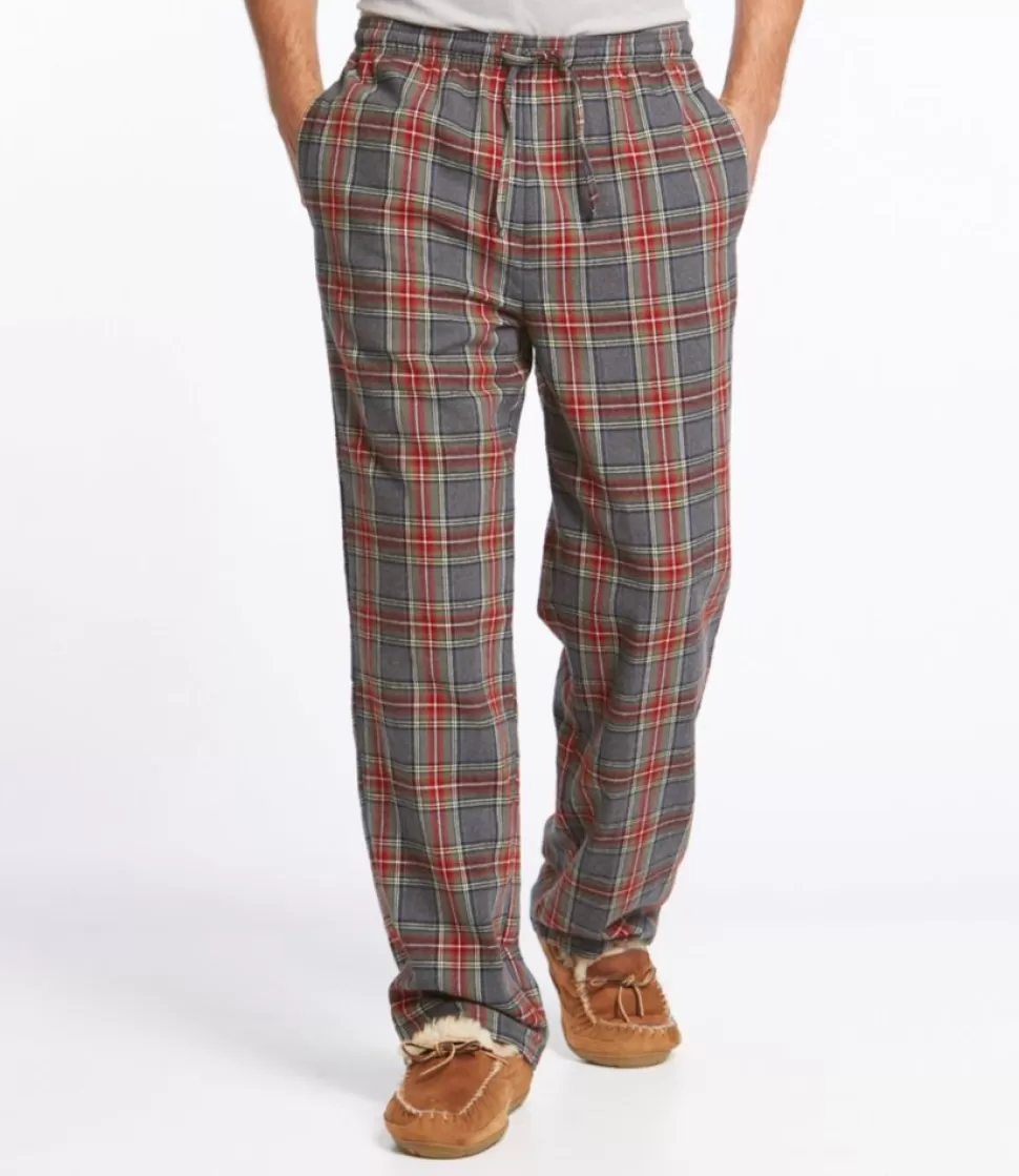 Fashion "Men's Scotch Plaid Flannel Sleep Pants" Sleepwear