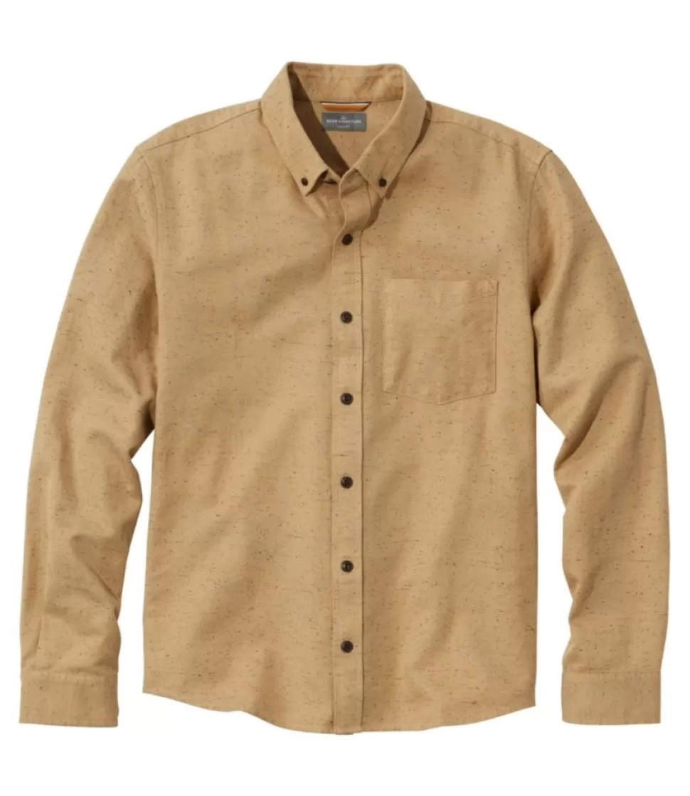 Fashion "Men's Signature Donegal Woven Shirt, Long-Sleeve" Shirts