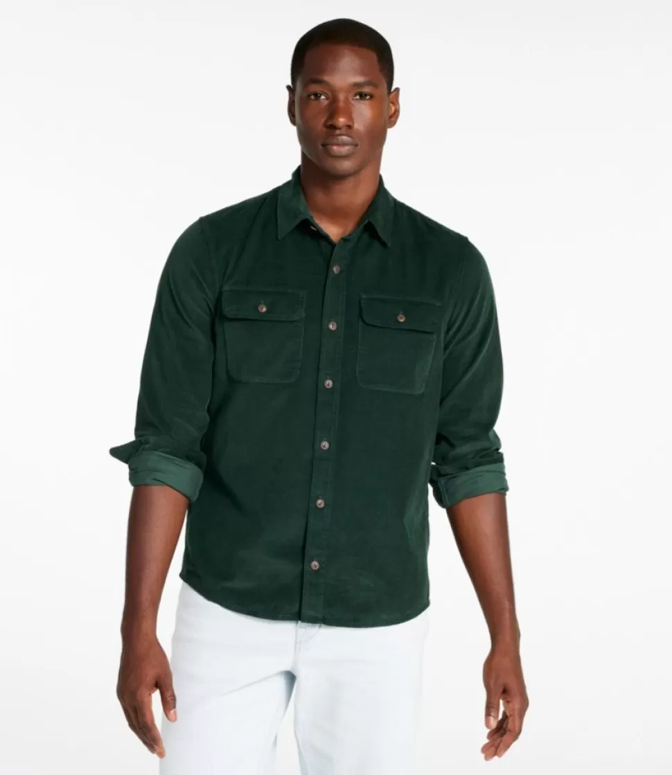 Cheap "Men's Signature Microwale Corduroy Shirt" Shirts