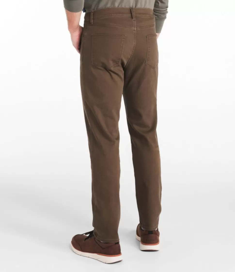 Flash Sale "Men's Signature Northwoods Slub Twill Pants, Classic Fit, Tapered Leg" Pants