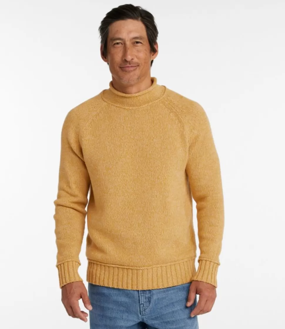 Outlet "Men's Signature Organic Cotton Rollneck Sweater" Sweaters